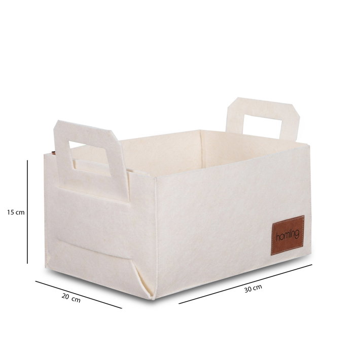 Aberto Design Organizador de Escritorio Fieltro 100% Crema 6266 Aberto Design Organizador de Escritorio Fieltro 100% Crema 6266