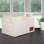 Aberto Design Organizador de Escritorio Fieltro 100% Crema 6266