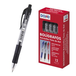 Roller Gel Rt. Dohe Gel 0,7 Mm Negro (Set de 12)