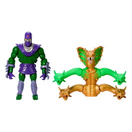 Mattel MOTU x TMNT: Turtles of Grayskull Figura Deluxe King Hiss 14 cm