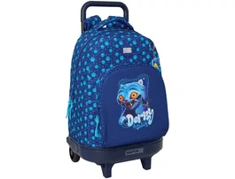 Safta Mochila con Ruedas K-pop Demon Hunters Derpy Compact Extraíble