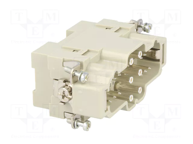 HARTING Han K 6/12 POS. M INSERT Plantilla de contacto macho HARTING Han K 6/12 POS. M INSERT Plantilla de contacto macho