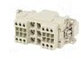 HARTING Han K 6/12 POS. M INSERT Plantilla de contacto macho