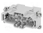 HARTING Han K 6/12 POS. M INSERT Plantilla de contacto macho