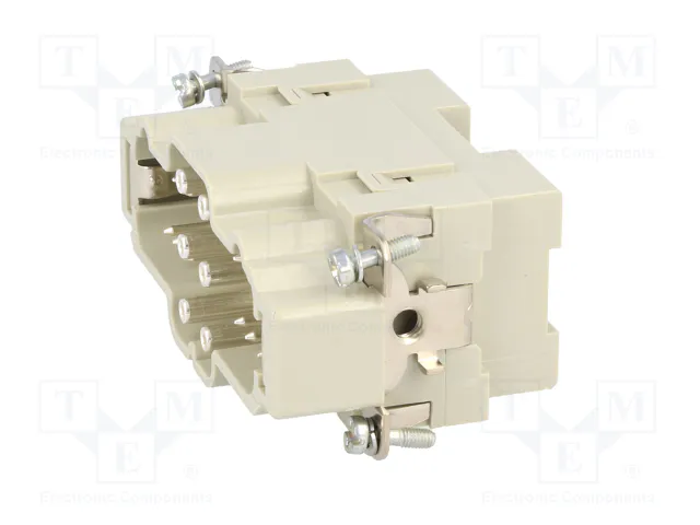 HARTING Han K 6/12 POS. M INSERT Plantilla de contacto macho HARTING Han K 6/12 POS. M INSERT Plantilla de contacto macho
