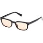 Guess GU8284 01E Gafas de Sol Rectangulares Negro Brillante Marrón