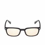 Guess GU8284 01E Gafas de Sol Rectangulares Negro Brillante Marrón