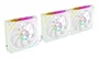 Mars Gaming MF-LINKFINITYKIT2W Kit 3 Ventiladores 120mm ARGB Blanco con Linkfinity Magnético y Control PWM