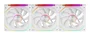 Mars Gaming MF-LINKFINITYKIT2W Kit 3 Ventiladores 120mm ARGB Blanco con Linkfinity Magnético y Control PWM