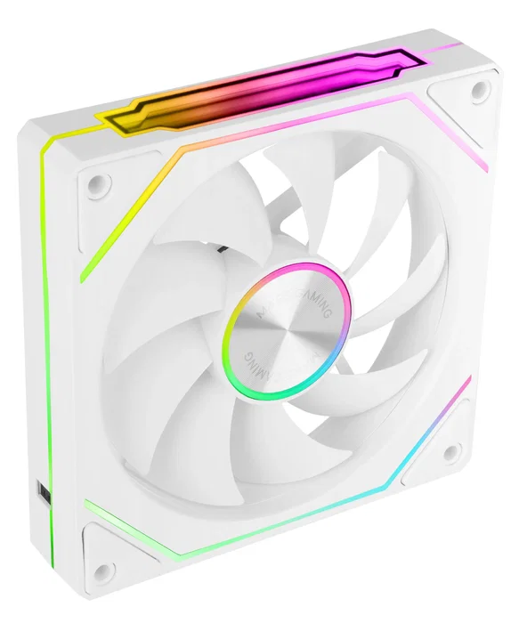 Mars Gaming MF-LINKFINITYKIT2W Kit 3 Ventiladores 120mm ARGB Blanco con Linkfinity Magnético y Control PWM