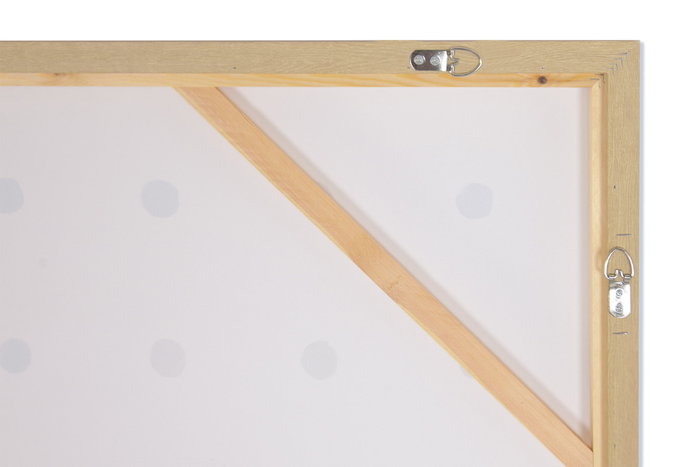 DKD Home Decor Cuadro Lienzo Topos Surtido de 2 Piezas