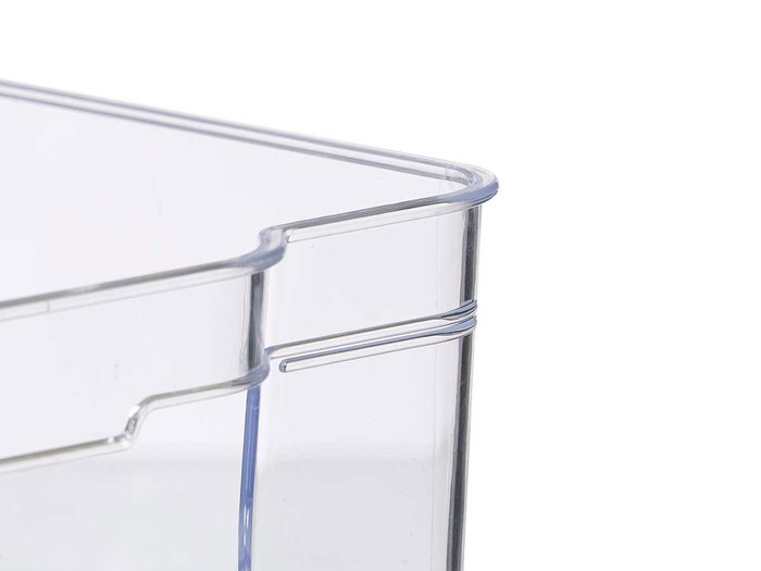 Kinvara Organizador Nevera 31.5 x 21 x 9 cm Plástico Transparente (Set de 12)