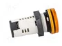 SCHNEIDER ELECTRIC Lámpara de control Harmony XB7 Naranja 120V