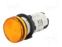 SCHNEIDER ELECTRIC Lámpara de control Harmony XB7 Naranja 120V