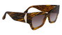 Victoria Beckham VB662S-5218736 Gafas de sol marrón con cristal amarillo