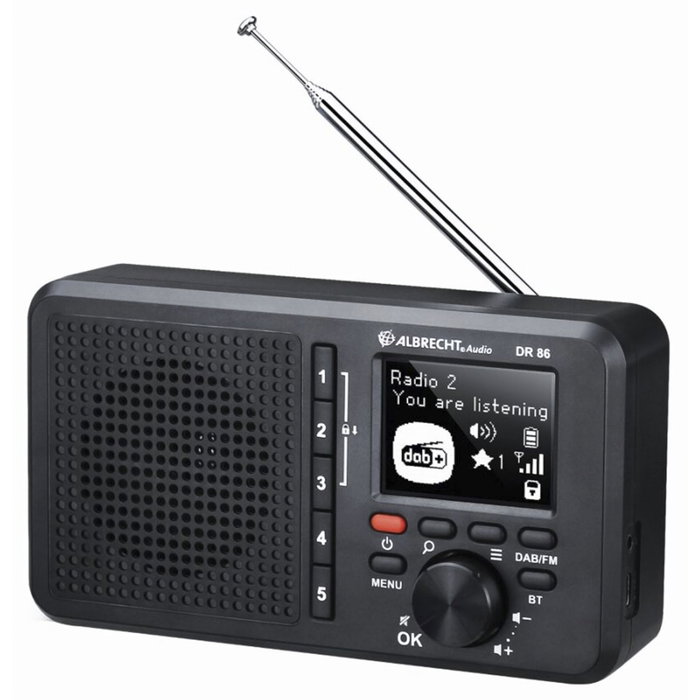 Albrecht DR 86 Radio Digital Portátil