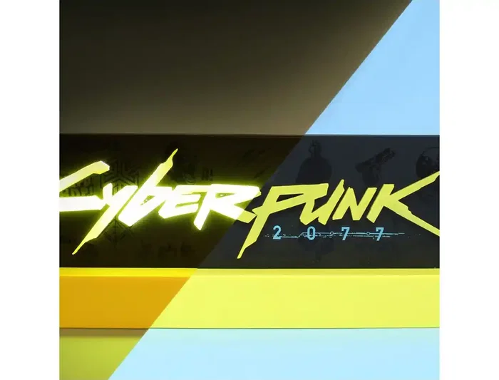 Wondee Lámpara Cyberpunk Gaming con Logo de Cyberpunk 2077 para PS, Xbox o PC, Luz Decorativa de 5W con Efecto Neón Wondee Lámpara Cyberpunk Gaming con Logo de Cyberpunk 2077 para PS, Xbox o PC, Luz Decorativa de 5W con Efecto Neón