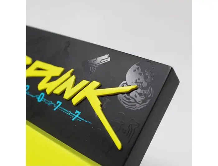 Wondee Lámpara Cyberpunk Gaming con Logo de Cyberpunk 2077 para PS, Xbox o PC, Luz Decorativa de 5W con Efecto Neón Wondee Lámpara Cyberpunk Gaming con Logo de Cyberpunk 2077 para PS, Xbox o PC, Luz Decorativa de 5W con Efecto Neón