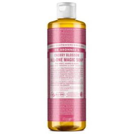 DR. BRONNER´S Jabon Liquido Flor De Cerezo 475Ml Certificado Fair Trade