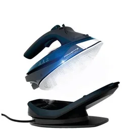 Rowenta Freemove Force DE6725/ Plancha de Vapor Sin Cable Azul y Negra