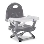 Chicco Asiento Elevador Pocket Snack Booster Seat Compacto Portátil Gris Oscuro