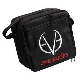 EVE AUDIO SC203 Funda Blanda para Altavoces de Monitor con Compartimento para Portátil hasta 13" y Correa Negra