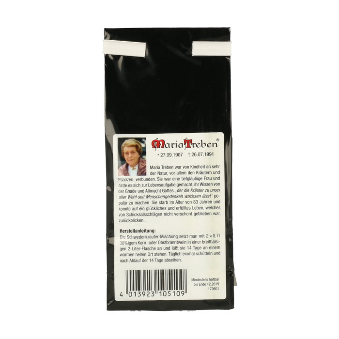 Maria Treben Mezcla de Hierbas Suecas 90.2g (Elixir Sueco) de 11 componentes herbales