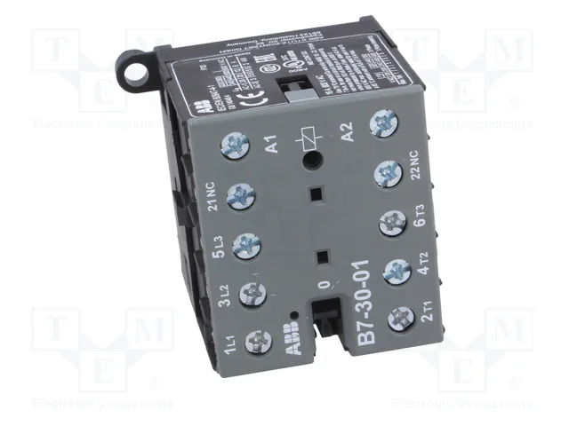 ABB Contactor B7 3-polar 24VAC 12A ABB Contactor B7 3-polar 24VAC 12A