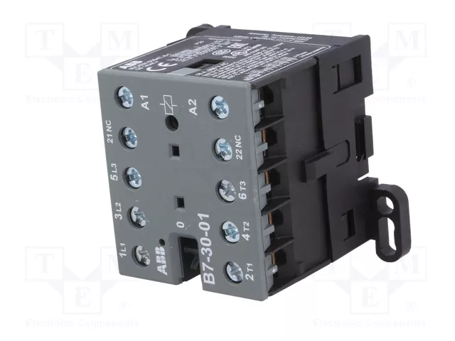 ABB Contactor B7 3-polar 24VAC 12A ABB Contactor B7 3-polar 24VAC 12A