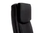 Q-connect Silla Dirección Leo Respaldo Alto Regulable en Altura 1170 + 80 mm Profundidad 700 mm Negro