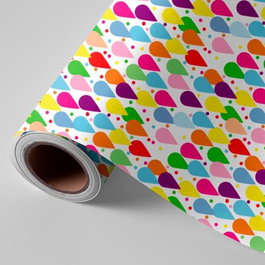 Wonder Wrapper Papel de Regalo Bobina 31 cm x 80 m, 2 kg