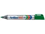 Artline Rotulador Permanente 107 Marcador Verde Punta Redonda Trazo 1,5 mm