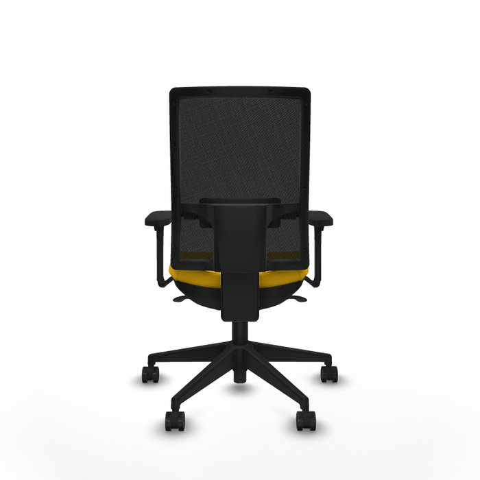 PIQUERAS Y CRESPO Silla de oficina Horna Amarillo y Negro PIQUERAS Y CRESPO Silla de oficina Horna Amarillo y Negro