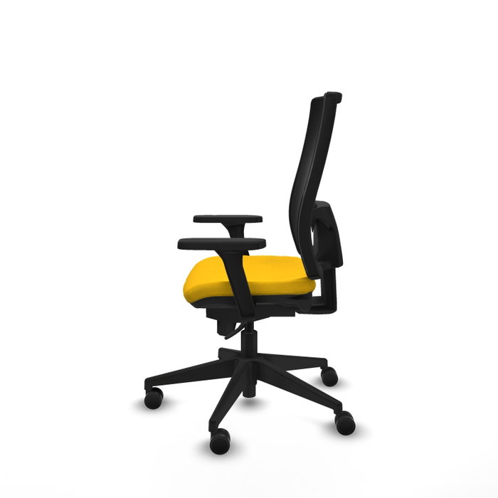 PIQUERAS Y CRESPO Silla de oficina Horna Amarillo y Negro PIQUERAS Y CRESPO Silla de oficina Horna Amarillo y Negro