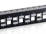 Equip Patch Panel 24 Puertos RJ45 Cat6a 1U 19"
