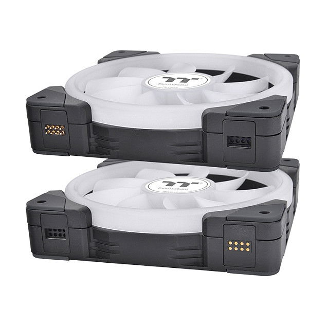 Thermaltake SWAFAN EX12 ARGB Ventilador PC 120mm Iluminación LED Blanco Pack 3 Unidades