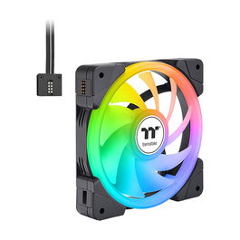 Thermaltake SWAFAN EX12 ARGB Ventilador PC 120mm Iluminación LED Blanco Pack 3 Unidades