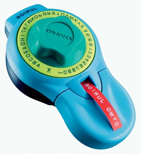 Dymo Rotuladora Manual Junior Azul para Impresión en Relieve Dymo Rotuladora Manual Junior Azul para Impresión en Relieve