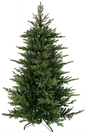 DKD Home Decor Árbol de Navidad con LED Verde 150cm, 200L y 533 Ramas