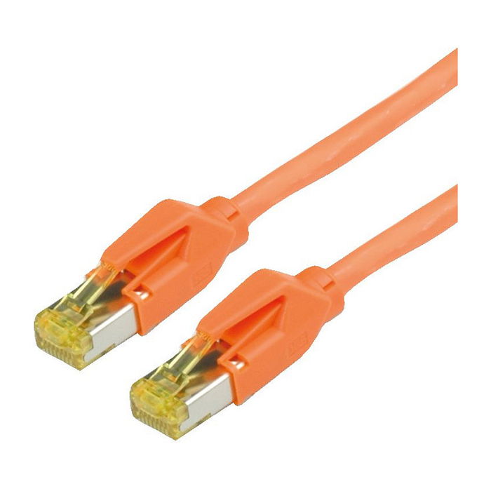 DRAKA - Cable de Red Patch Cord Cat.6A S/FTP (Class EA) LSOH UC900 TM31, Naranja, 2 m, Plug and Play DRAKA - Cable de Red Patch Cord Cat.6A S/FTP (Class EA) LSOH UC900 TM31, Naranja, 2 m, Plug and Play