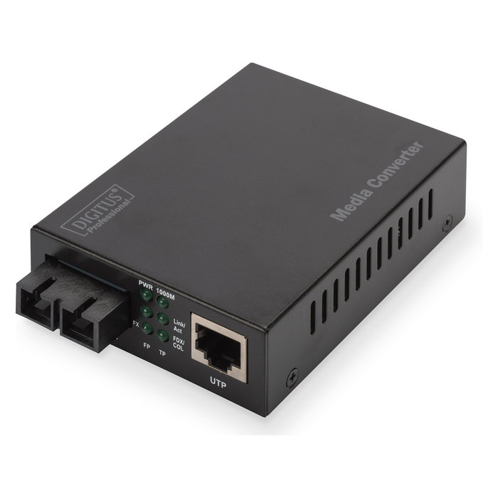 Digitus DN-82120-1 Gigabit Ethernet Media Converter Multimode SC 500m RJ45 Digitus DN-82120-1 Gigabit Ethernet Media Converter Multimode SC 500m RJ45
