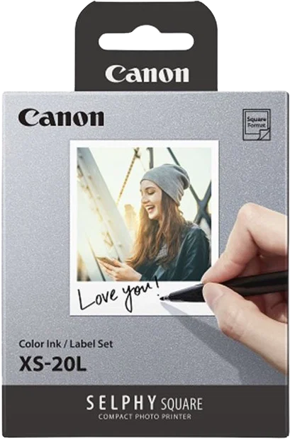 Canon XS-20L Conjunto de Papel Adhesivo y Tinta para 20 Impresiones