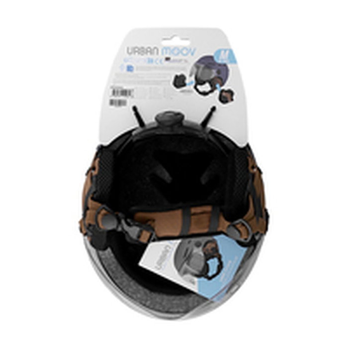 TNB URBAN MOOV Casco protector con visera y orejeras desmontables - Talla M - Azul marino