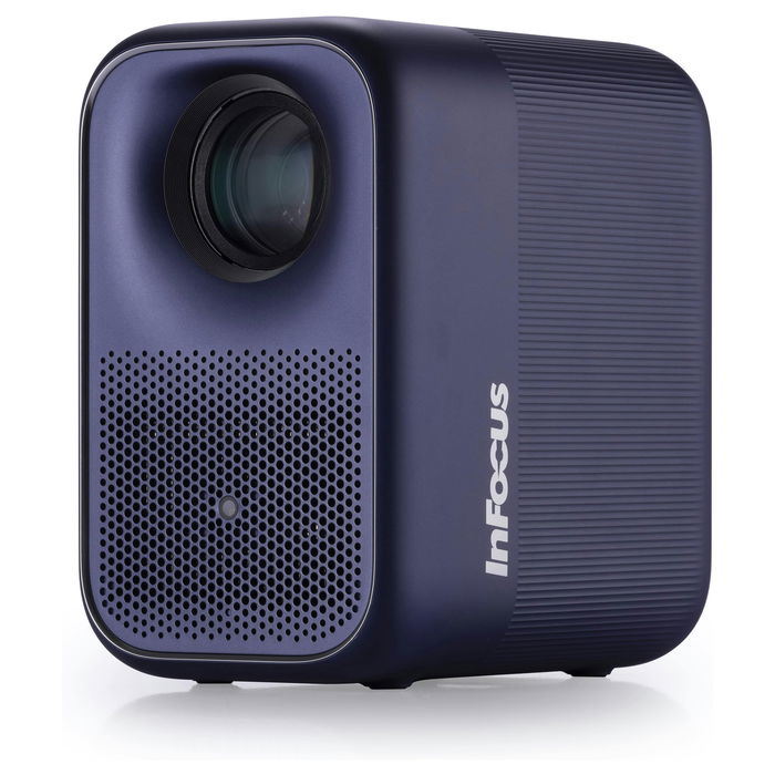 InFocus Apex Master IN3058SL - Proyector LED Smart TV Full HD 1080p, 500 Lúmenes, HDR10, WiFi, Bluetooth 5.0, 16GB, Zoom