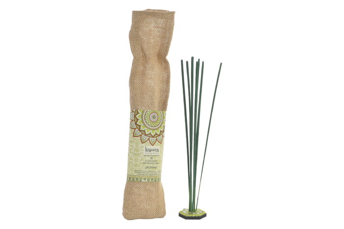 DKD Home Decor Incienso de Varilla Yute con Soporte Mandala Surtido