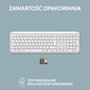 Teclado inalámbrico Logitech K950 Slim Blanco Diseño Polaco