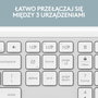 Teclado inalámbrico Logitech K950 Slim Blanco Diseño Polaco
