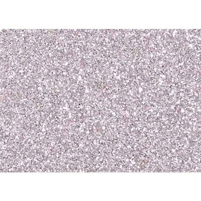 Fama Goma Eva Glitter Plata 20x30cm 2mm
