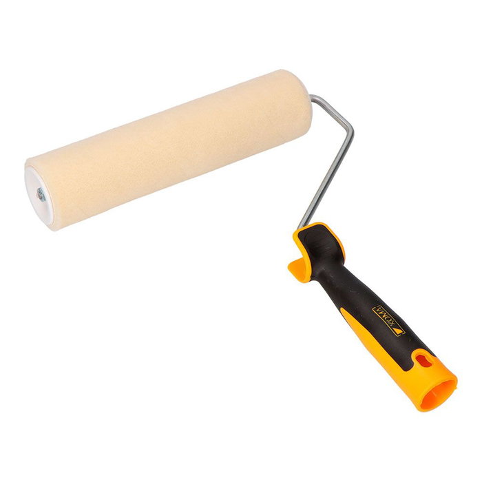 Koma Tools Rodillo Lana Corta Angora Ø45 mm x 220 mm para Esmaltar y Barnizar Pinturas Disolvente Koma Tools Rodillo Lana Corta Angora Ø45 mm x 220 mm para Esmaltar y Barnizar Pinturas Disolvente