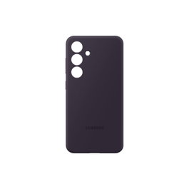 SAMSUNG Funda de silicona para Galaxy S24, Dark Violet